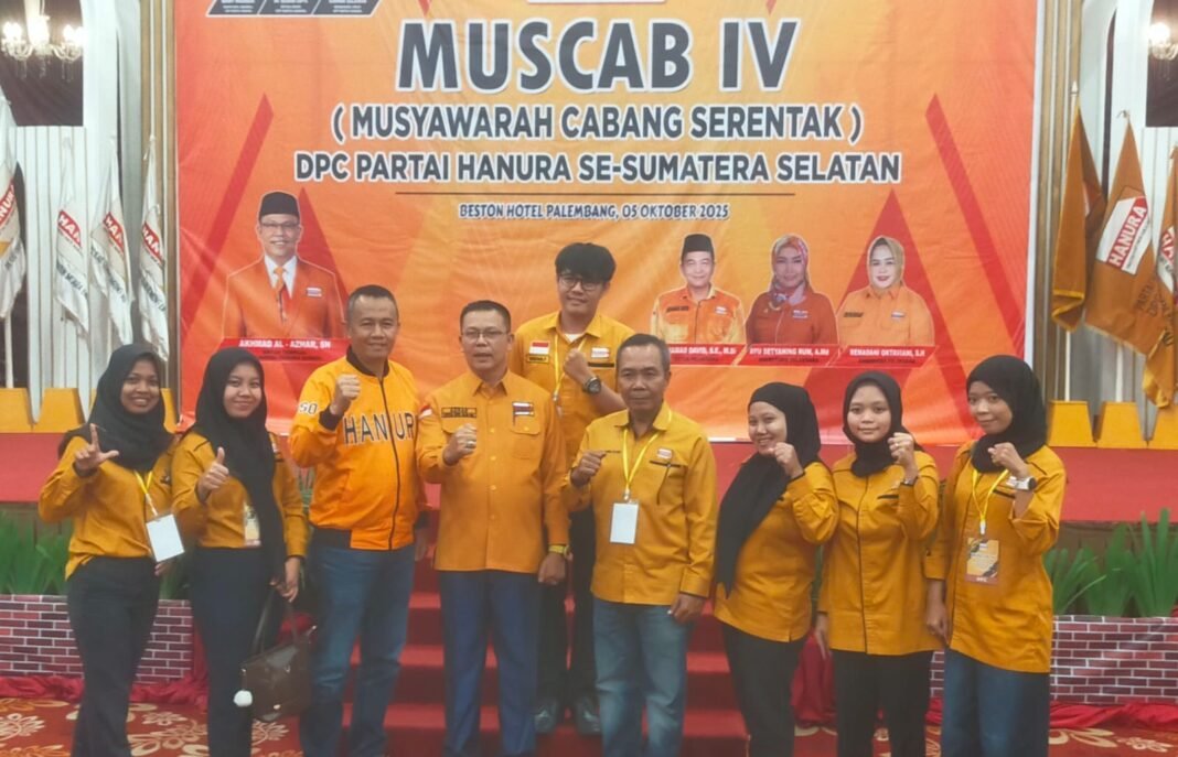 Suhendra SE MM, Terpilih Menjadi Ketua DPC Partai Hanura Kabupaten Lahat Pada Muscab IV 2025 Suhendra SE MM, Terpilih Menjadi Ketua DPC Partai Hanura Kabupaten Lahat Pada Muscab IV 2025