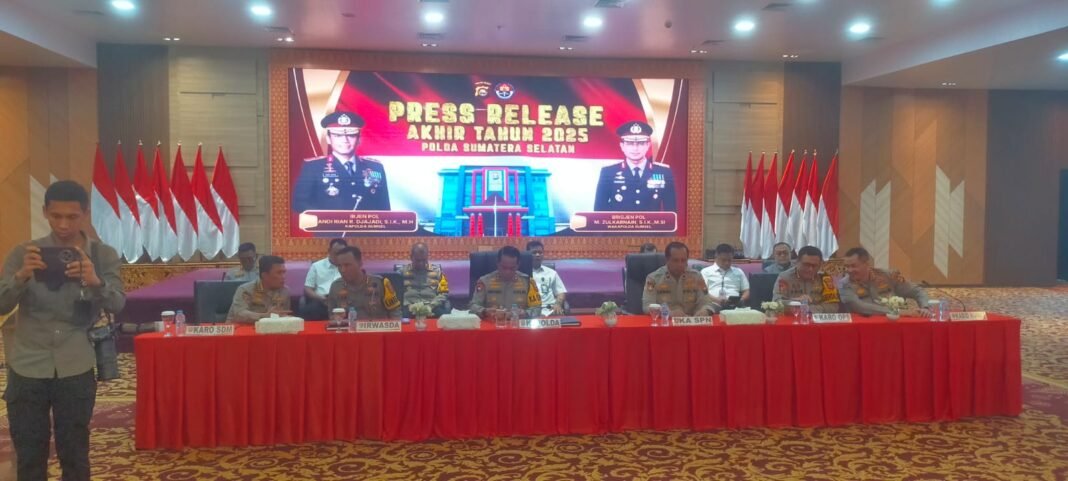 Ini Capaian Kinerja Polda Sumsel Selama Tahun 2025 Ini Capaian Kinerja Polda Sumsel Selama Tahun 2025
