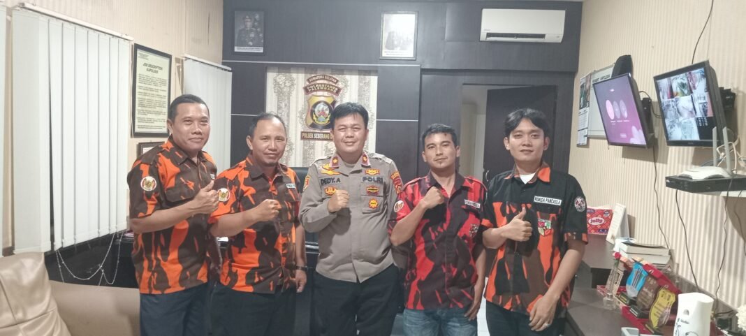 Antisipasi Tawuran dan Gangguan Kamtibmas Selama Bulan Ramadhan, Polsek SU II Bersama PAC Pemuda Pancasila SU II Palembang Gelar Apel KRYD Antisipasi Tawuran dan Gangguan Kamtibmas Selama Bulan Ramadhan, Polsek SU II Bersama PAC Pemuda Pancasila SU II Palembang Gelar Apel KRYD