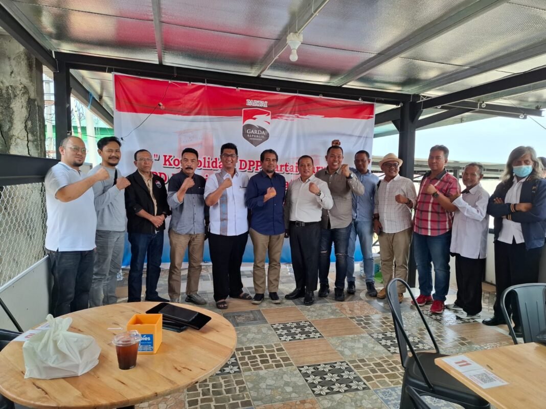 Partai Garuda Tancap Gas Menuju Pemilu 2029, DPP Garuda Gelar Konsolidasi Turun Langsung Konsolidasi di Palembang Partai Garuda Tancap Gas Menuju Pemilu 2029, DPP Garuda Gelar Konsolidasi Turun Langsung Konsolidasi di Palembang