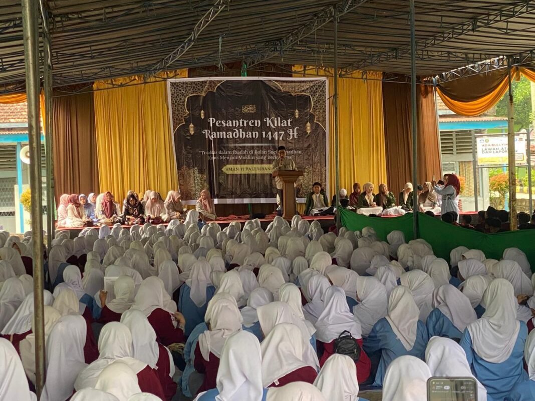 Bangun Disiplin dan Integritas, SMA Negeri 11 Palembang Adakan Pesantren Ramadan Bangun Disiplin dan Integritas, SMA Negeri 11 Palembang Adakan Pesantren Ramadan