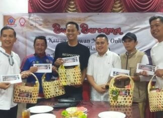 Bukber Ramadhan 1447 H, DPC BHTJ Kota Palembang Bagikan Hampers Kepada Awak Media Online Dan Insan Olahraga