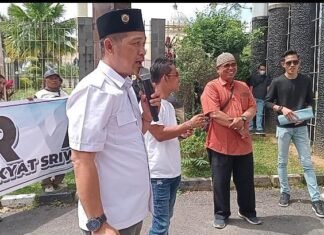 Usut Tuntas Dugaan KKN Dana Hibah Pramuka di Kwartir Cabang OKU Selatan Tahun 2022 – 2024 Diduga Merugikan Negara Milyaran SIRA Gelar Aksi di Kejati Sumsel