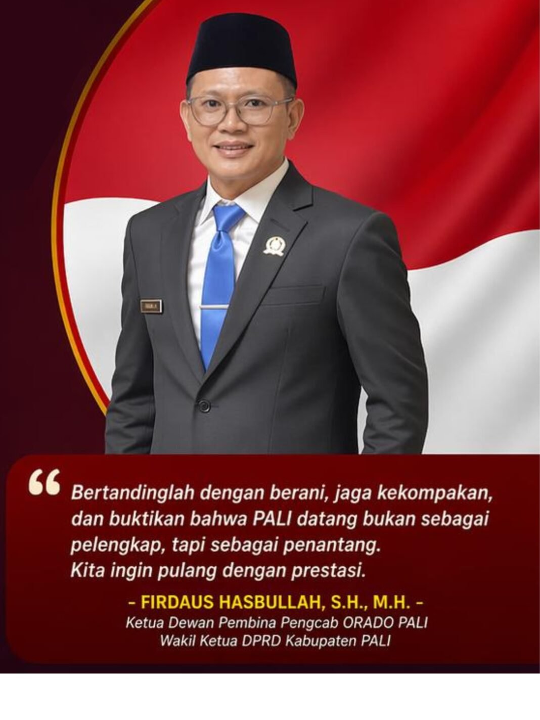 Dukungan Total Firdaus Hasbullah, ORADO PALI Siap Harumkan Nama Daerah di Kejurprov Dukungan Total Firdaus Hasbullah, ORADO PALI Siap Harumkan Nama Daerah di Kejurprov