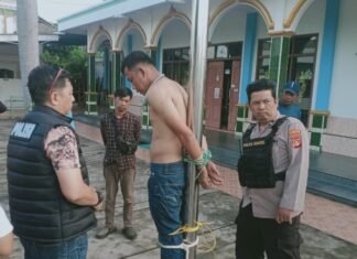 Polsek Ilir Barat I Gagalkan Percobaan Pencurian Kotak Amal Masjid di Palembang