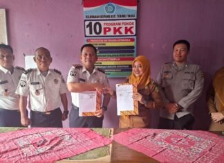 Lapas Empat Lawang Teken MoU Desa Binaan bersama Kelurahan Kupang dan Desa Kemang Manis, Perkuat Sinergitas