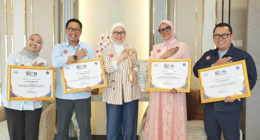 Strategi Digital dan Inovatif Antar Pegadaian Jadi Best of the Best BEMA 2026 Strategi Digital dan Inovatif Antar Pegadaian Jadi Best of the Best BEMA 2026