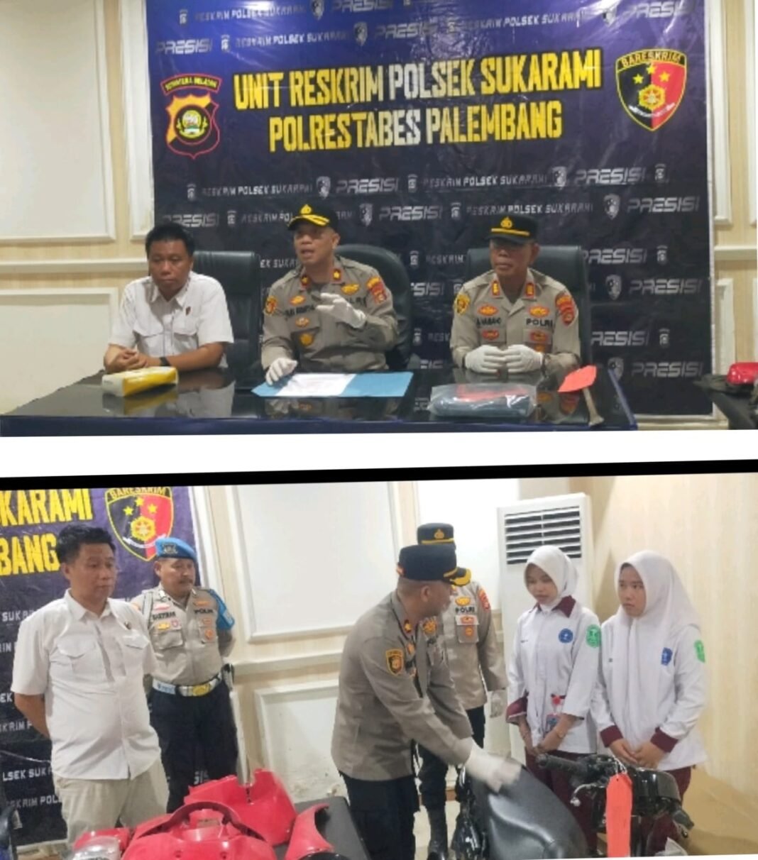 Gerak Cepat, Polsek Sukarami Ungkap Tindak Pidana Curat Dan Berhasil Amankan 1 Orang Pelaku Beserta BB Sepeda Motor Milik Korban Gerak Cepat, Polsek Sukarami Ungkap Tindak Pidana Curat Dan Berhasil Amankan 1 Orang Pelaku Beserta BB Sepeda Motor Milik Korban