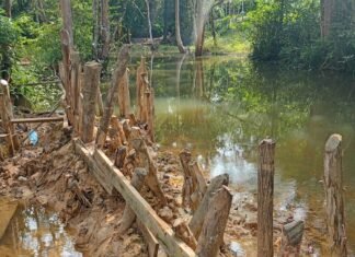 DIDUGA MANGKRAK LASKAR SUMSEL DESAK KEJATI USUT TUNTAS PROYEK IRIGASI DI MUARA ENIM