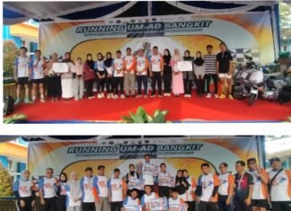 Usai Gelar Kegiatan Fun Running 5 KM, UM-AD Palembang Umumkan 20 Orang Mendapat Beasiswa Kuliah Gratis