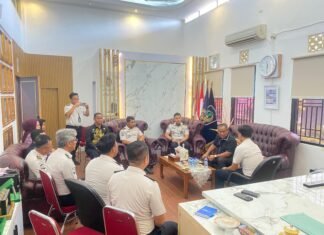 Direktur Pembinaan Narapidana dan Anak Binaan Lakukan Monitoring dan Penguatan di Rutan Kelas I Palembang