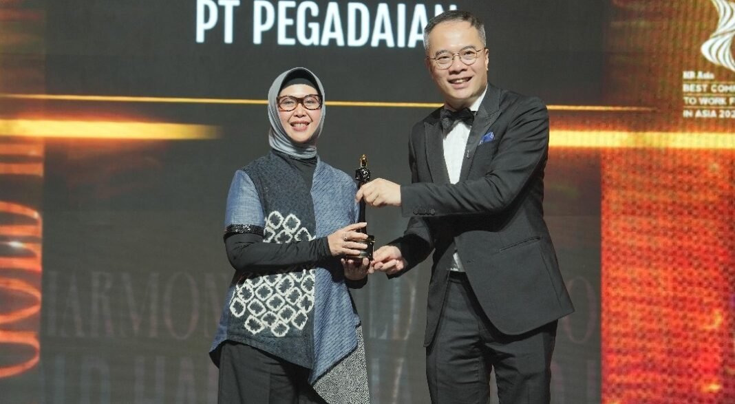 Prestasi Gemilang, Pegadaian Sabet Lima Penghargaan Bergengsi HR Asia 2026 Prestasi Gemilang, Pegadaian Sabet Lima Penghargaan Bergengsi HR Asia 2026