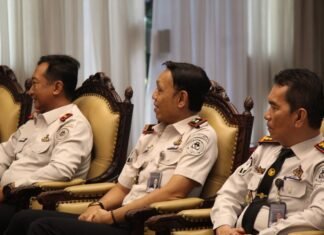 Perkuat Sinergi Pemasyarakatan, Karutan Kelas I Palembang Dampingi Kakanwil Ditjenpas Sumsel Audiensi dengan Gubernur Sumsel