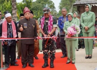 Sentuhan Pengabdian di HUT ke-45 Korem, Danrem Resmikan Rehab Mushola Al Barokah Semendo