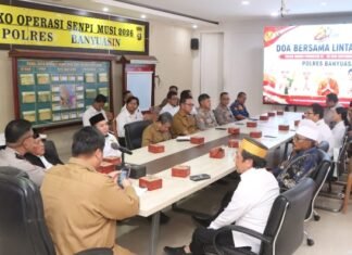 Menyambut Hari Bhayangkara ke-80, Polda Sumsel Perkuat Persatuan Melalui Doa Bersama Lintas Agama di Banyuasin