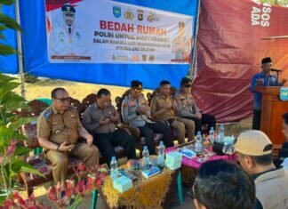 Sinergi Polri dan Pemerintah Daerah, Polres OKU Jajaran Polda Sumsel Bangun 11 Rumah untuk Warga Terdampak Bencana