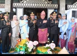 Hadiri Upacara Hari Bhayangkara Ke-80, Danrem 044/Gapo Apresiasi Pengabdian Polri