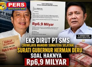 Sarimuda Buka Suara, Minta Gubernur Herman Deru Tuntaskan Pengembalian Dana Rp6,9 Miliar