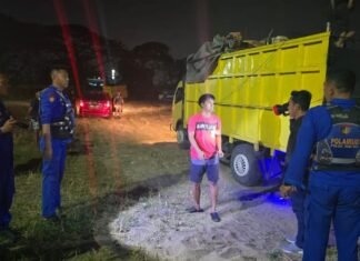 Ditpolairut Polda Sumsel Gagalkan Penyelundupan 21 Ton Solar Ilegal di Perairan Gandus, Lima Pelaku Diamankan