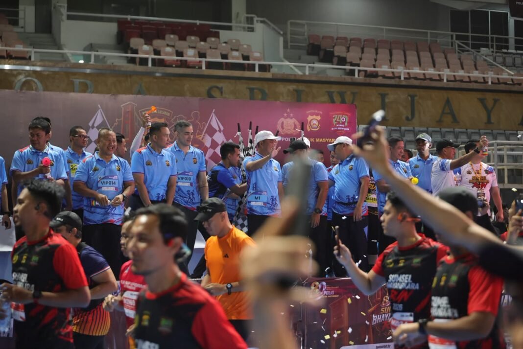 Sumsel Bhayangkara Run 2026 Sukses Digelar, Ribuan Pelari Padati Jakabaring Sport City Palembang Sumsel Bhayangkara Run 2026 Sukses Digelar, Ribuan Pelari Padati Jakabaring Sport City Palembang