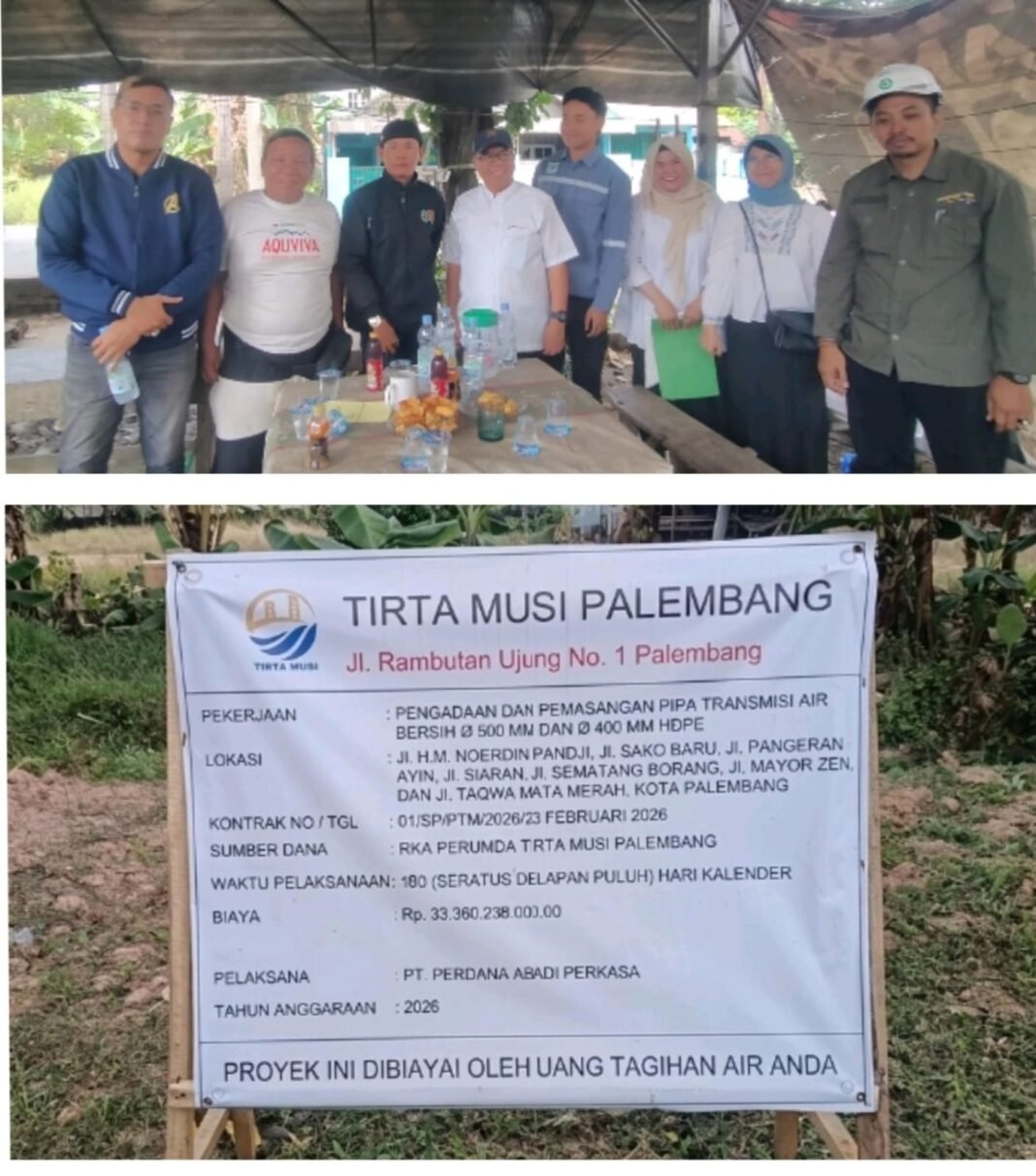 Warga Terdampak Adanya Proyek Pemasangan Pipa Transmisi Air Bersih Milik Perumda Tirta Musi, Sudah Ditindaklanjuti Oleh Kontraktor Warga Terdampak Adanya Proyek Pemasangan Pipa Transmisi Air Bersih Milik Perumda Tirta Musi, Sudah Ditindaklanjuti Oleh Kontraktor