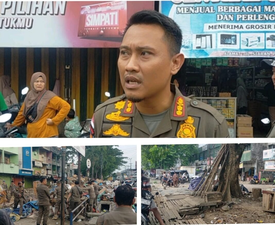 Usai Tertibkan PKL di Pasar Sako, Satpol PP Kota Palembang Akan Tindak Tegas Jika Masih Berjualan Usai Tertibkan PKL di Pasar Sako, Satpol PP Kota Palembang Akan Tindak Tegas Jika Masih Berjualan