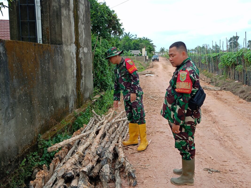 Wadan Satgas TMMD ke-129 Kodim 0418/Palembang Tinjau Progres Pembangunan Jalan 750 Meter yang Capai 50 Persen Wadan Satgas TMMD ke-129 Kodim 0418/Palembang Tinjau Progres Pembangunan Jalan 750 Meter yang Capai 50 Persen