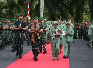 Ini Arahan Danrem 044/Gapo Saat Kunker di Makodim 0403/OKU