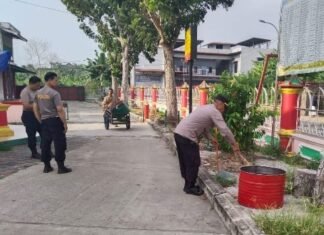 Gerakan Belida Asri Polda Sumsel Hadir di Palembang dan Musi Banyuasin, Perkuat Budaya Gotong Royong