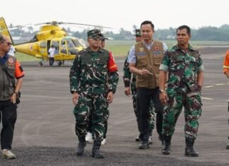 Patroli Udara Karhutla, Danrem 044/Gapo Pastikan Kondisi Wilayah Sumsel