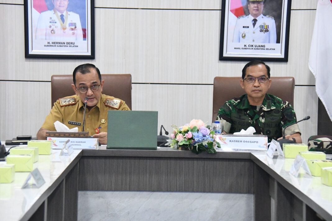 Jelang HUT Ke-81 RI, Korem 044/Gapo Perkuat Sinergi dan Kesiapan Peringatan Jelang HUT Ke-81 RI, Korem 044/Gapo Perkuat Sinergi dan Kesiapan Peringatan