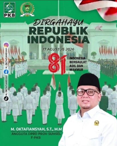 Masuk Usia 81, Oktafiansyah Desak Proyeksi Baru: RI Harus Mandiri Ekonomi, Pangan dan Energi Masuk Usia 81, Oktafiansyah Desak Proyeksi Baru: RI Harus Mandiri Ekonomi, Pangan dan Energi