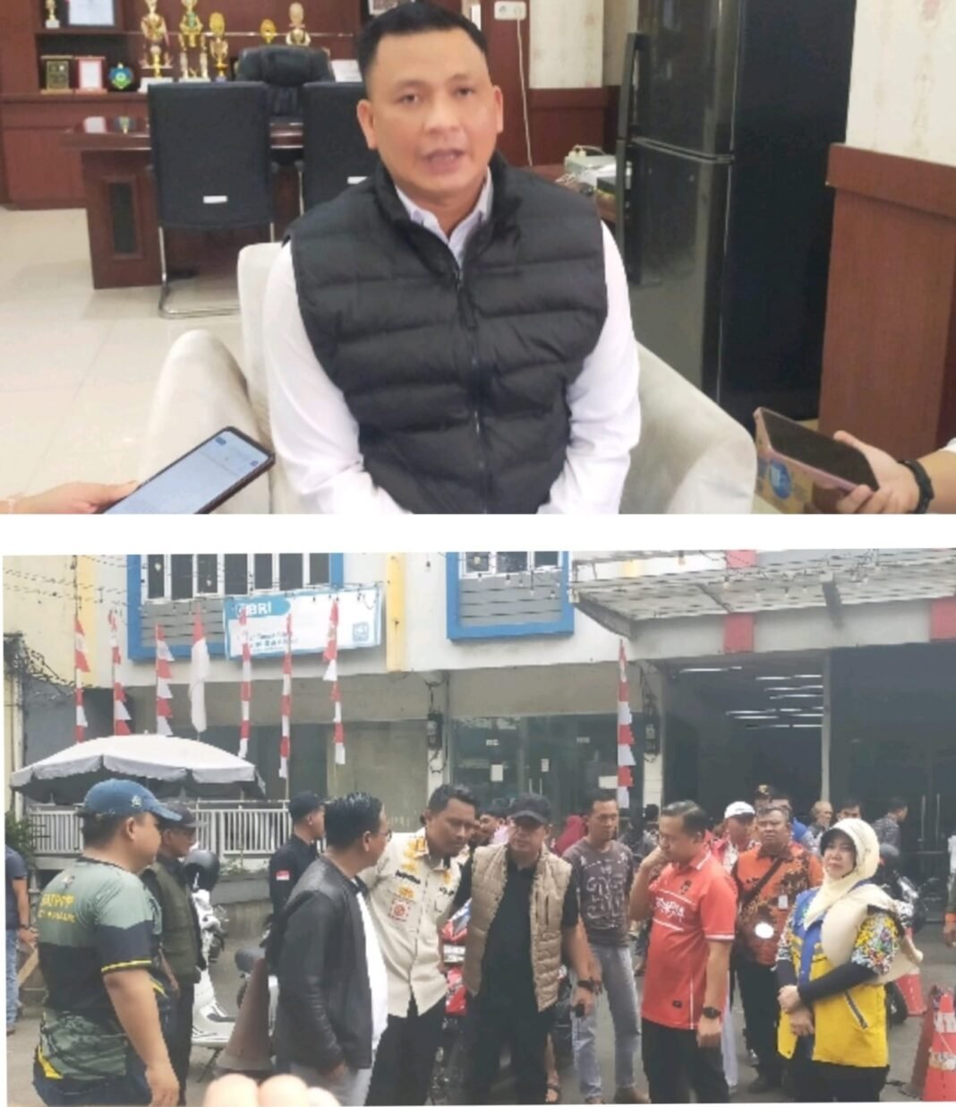 Camat Sako Dampingi Asisten II Setda Kota Palembang Tinjau Lokasi Untuk Relokasi PKL Depan Pasar Multiwahana Camat Sako Dampingi Asisten II Setda Kota Palembang Tinjau Lokasi Untuk Relokasi PKL Depan Pasar Multiwahana