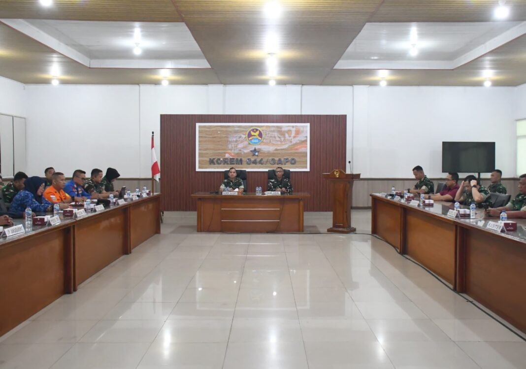 Korem 044/Gapo Gelar Rakor Persiapan Lomba Bidar Tradisional HUT ke-81 TNI Korem 044/Gapo Gelar Rakor Persiapan Lomba Bidar Tradisional HUT ke-81 TNI