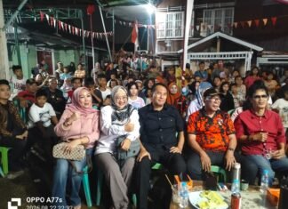 Meriah dan Penuh Kebersamaan, Dari Karaoke hingga Gaple, MPC Pemuda Pancasila Palembang Semarakkan HUT Kemerdekaan RI ke-81