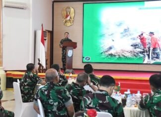 Perkuat Pencegahan di Sumsel, Danrem 044/Gapo Gencarkan Penyuluhan Tentang Karhutla