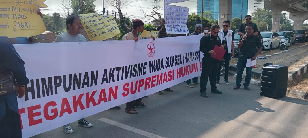 Lahan Terendam hingga Proyek Mangkrak, HAMASS Desak Kejati Usut Cetak Sawah Rp112 Miliar di PALI Lahan Terendam hingga Proyek Mangkrak, HAMASS Desak Kejati Usut Cetak Sawah Rp112 Miliar di PALI