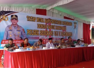Pemuda Pancasila SU II Palembang, Siap Bersinergi dengan Polsek Seberang Ulu II Palembang, Dukung Palembang Zero Konflik