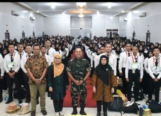 Danrem 044/Gapo Harapkan Mahasiswa Jadi Generasi Tangguh Berkarakter dan Berdaya Saing