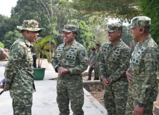 Super Garuda Shield 2026, Danrem 044/Gapo Saksikan Latihan Live Fire Exercise