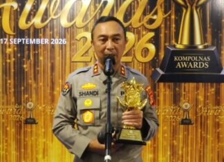 Polda Sumsel Raih Polda Terbaik, Dalam Ajang Kompolnas Awards 2026