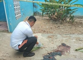 Satreskrim Polres OKI Amankan Perempuan Terduga Pelaku Penusukan Suami