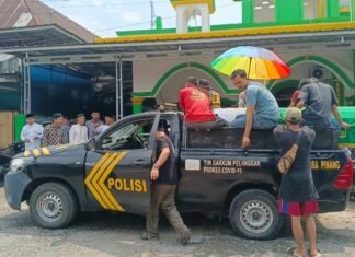 Polda Sumsel Dorong Pelayanan Humanis, Kendaraan Patroli Polsek Muara Pinang Difungsikan Antar Jenazah