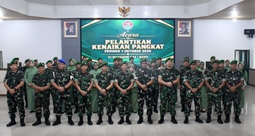 Korem 044/Gapo Gelar Pelantikan Kenaikan Pangkat Bintara dan Tamtama Periode 1 Oktober 2026 Korem 044/Gapo Gelar Pelantikan Kenaikan Pangkat Bintara dan Tamtama Periode 1 Oktober 2026