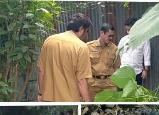 Gerak Cepat Camat SU2 Kota Palembang, Tinjau Langsung Drainase Tersumbat Di Lorong Kolam Tangga Takat