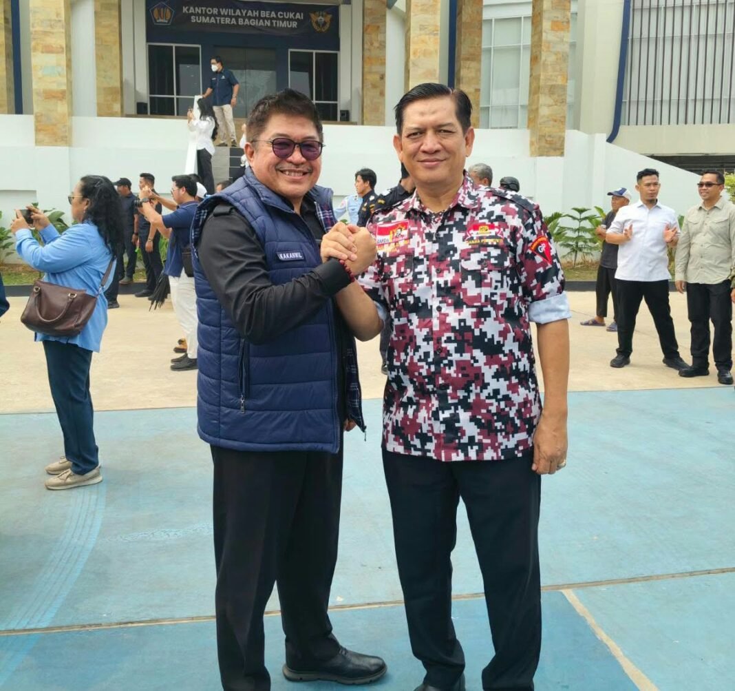 Bana Djuni Hadiri Pemusnahan Rokok Ilegal Senilai Rp40,33 Miliar, Garda Prabowo Sumsel Dukung Penegakan Hukum Bana Djuni Hadiri Pemusnahan Rokok Ilegal Senilai Rp40,33 Miliar, Garda Prabowo Sumsel Dukung Penegakan Hukum