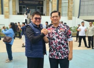 Bana Djuni Hadiri Pemusnahan Rokok Ilegal Senilai Rp40,33 Miliar, Garda Prabowo Sumsel Dukung Penegakan Hukum