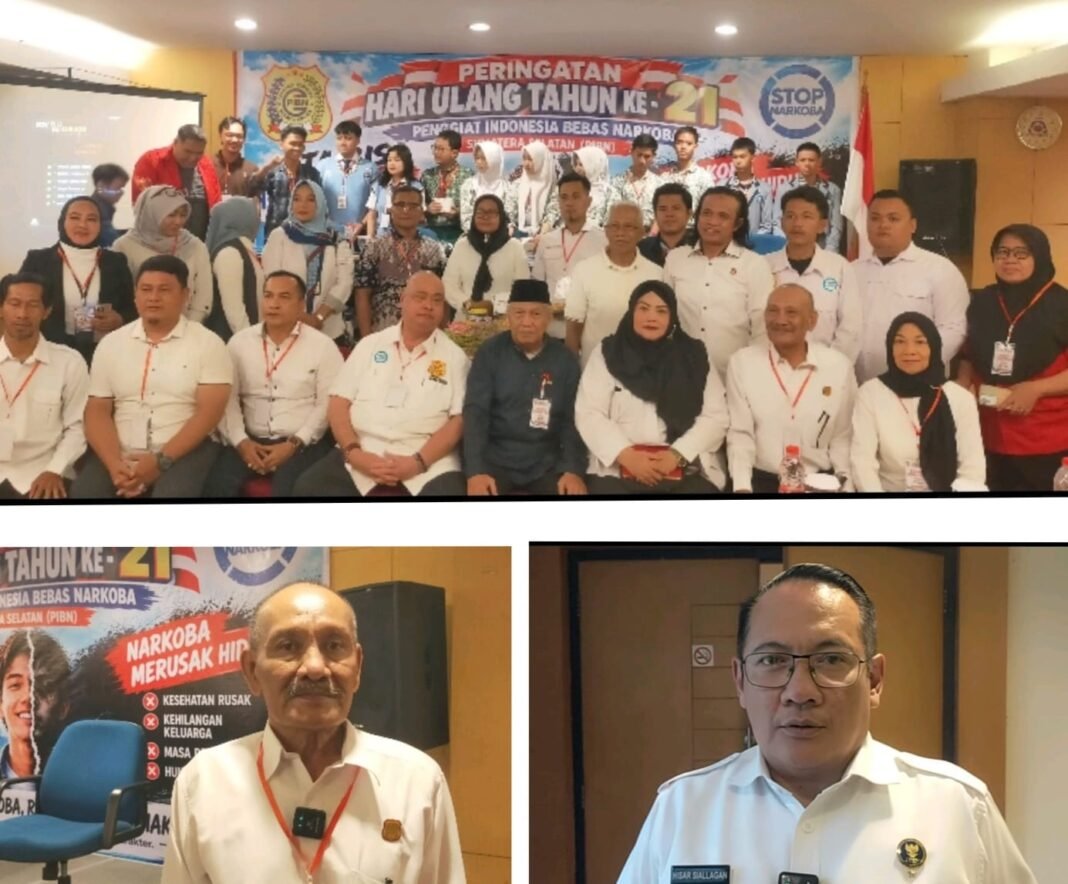 HUT Ke-21, PIBN Gelar Seminar Edukasi Anti Narkoba di Palembang HUT Ke-21, PIBN Gelar Seminar Edukasi Anti Narkoba di Palembang