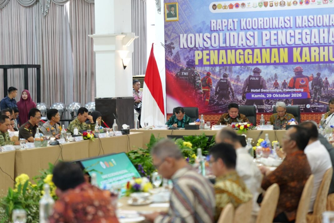 Perkuat Koordinasi Penanganan Karhutla, Kapolda Sumsel Hadiri Rakornas di Palembang Perkuat Koordinasi Penanganan Karhutla, Kapolda Sumsel Hadiri Rakornas di Palembang